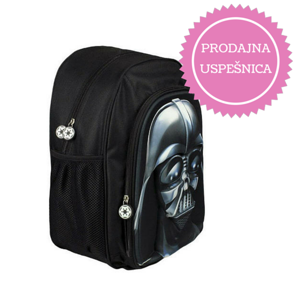 Šolski nahrbtnik veliki Darth Vader 3D-Vojna zvezd (Star Wars)