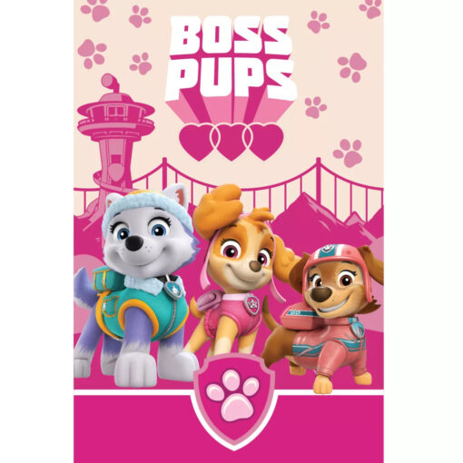 Odeja flis Tačke na patrulji roza (Paw Patrol)
